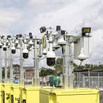 Secura Box autark, Windenergie und Solar Secura X-Line Boxen 10 Stk. der Höhe nach aufgereiht Secura X-Line Boxen 10 Stk. der Höhe nach aufgereiht