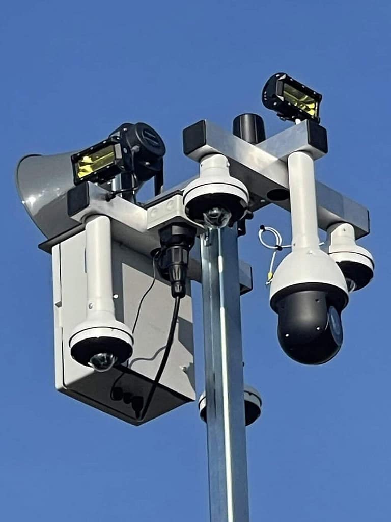 PTZ5-3xLED mit Lautsprecheranlage PTZ5-3xLED mit Lautsprecheranlage