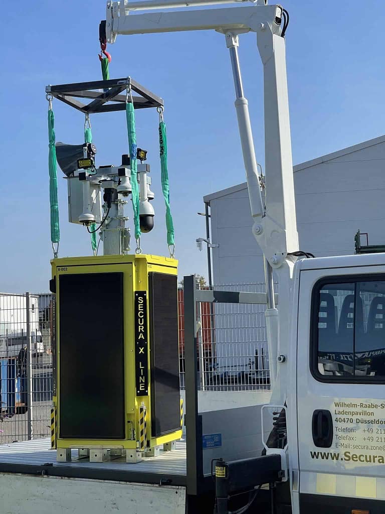 Kranwagen mir Solar X-Line Box Kranwagen mir Solar X-Line Box