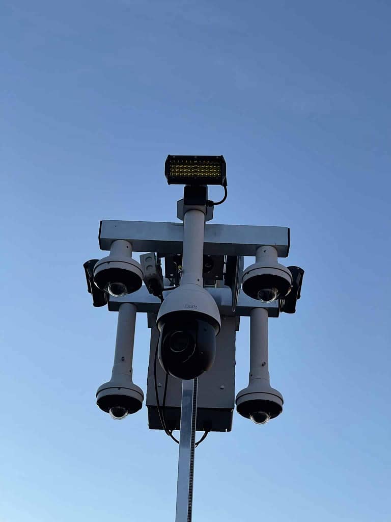 Systemkopf-PTZ-5-LED-Frontalansicht Systemkopf-PTZ-5-LED-Frontalansicht