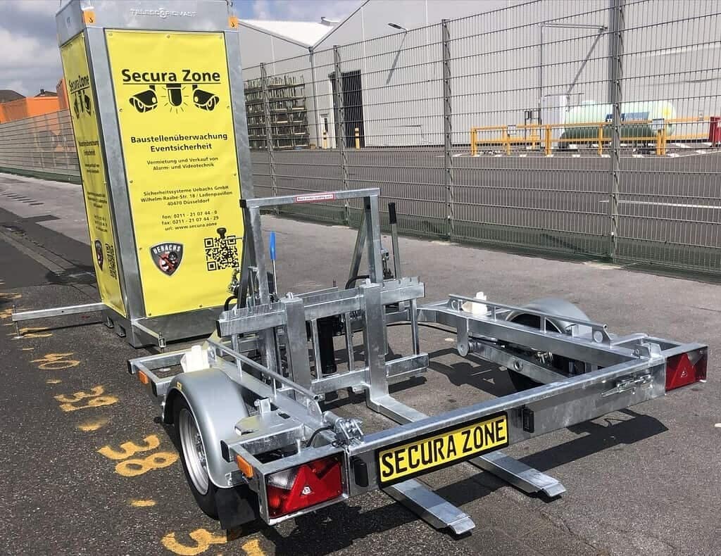 Secura Trailer zum Transport der Secura Boxen Secura Trailer zum Transport der Secura Boxen