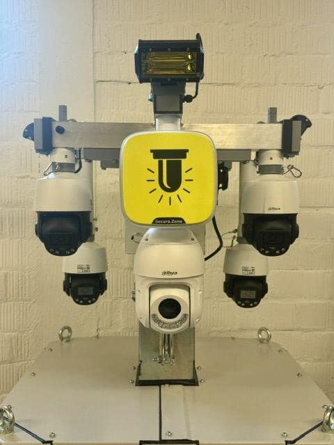 mobile Videoüberwachung Systemkopf-G-25-Draufsicht